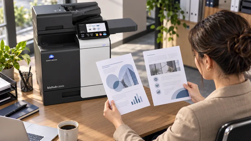 Fotokopi Makinesi Arkalı Önlü Nasıl Çekilir: 7 Adım konusu için katalog cihazını temel alan temsili sahne