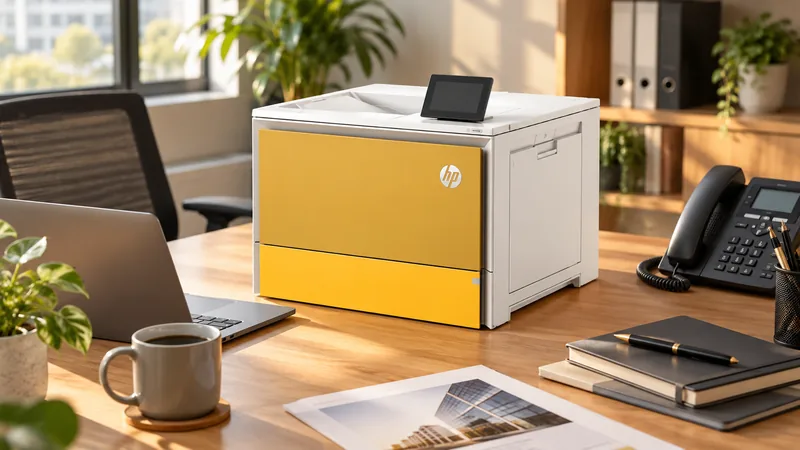 Büro Makinaları konusu için katalog cihazını temel alan temsili sahne